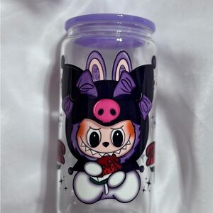 Kuromi labubu cup